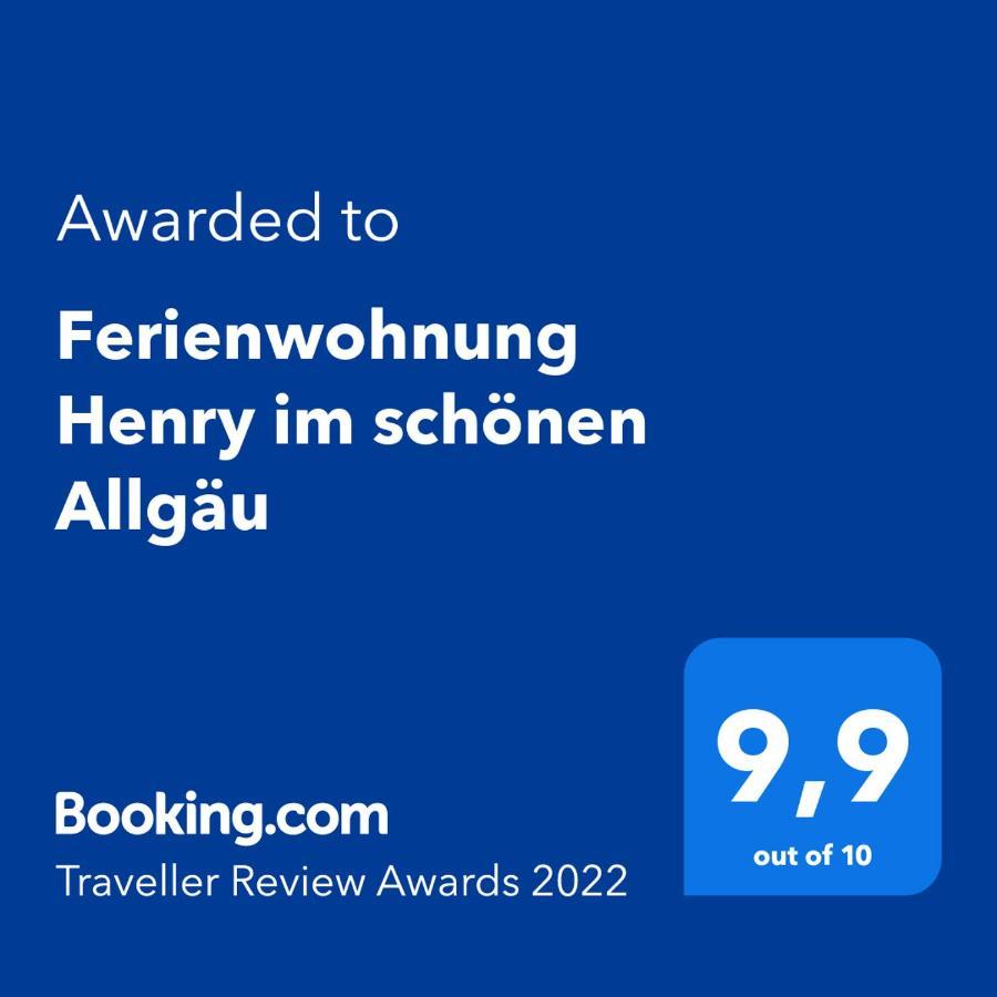 Ferienwohnung Henry Im Schoenen Allgaeu Westendorf  Zewnętrze zdjęcie